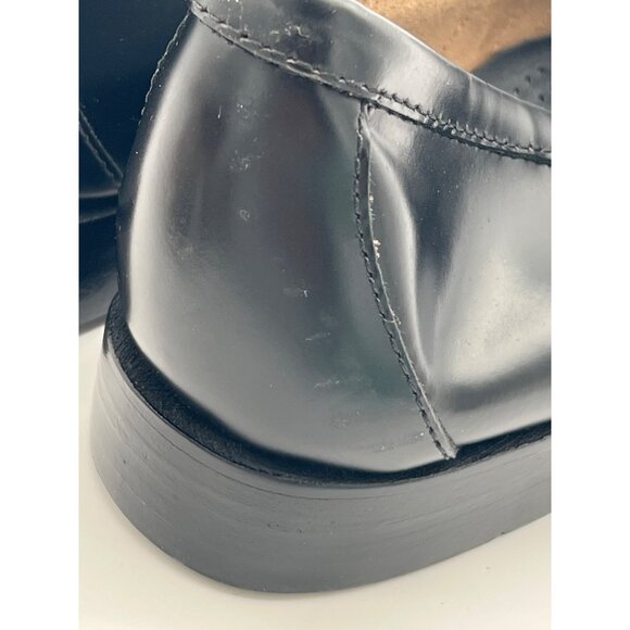 G.H. Bass Weejuns Womens Size 9 Black Leather Mary Jane Loafers With Buckle Clos - Picture 12 of 12